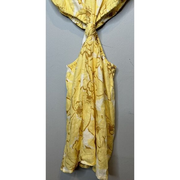 Faithfull the Brand Yellow Floral Dress - Picture 4 of 8